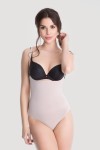 Body silnie wyszczuplające pod biust (50419), beżowe